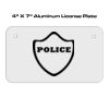 4 X 7 Aluminum License Plate  Thumbnail