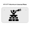 4 X 7 Aluminum License Plate  Thumbnail