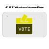 4 X 7 Aluminum License Plate  Thumbnail