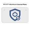 4 X 7 Aluminum License Plate  Thumbnail