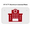 4 X 7 Aluminum License Plate  Thumbnail