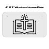 4 X 7 Aluminum License Plate  Thumbnail