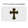 4 X 7 Aluminum License Plate  Thumbnail