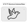 4 X 7 Aluminum License Plate  Thumbnail
