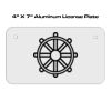 4 X 7 Aluminum License Plate  Thumbnail