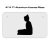 4 X 7 Aluminum License Plate  Thumbnail