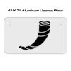 4 X 7 Aluminum License Plate  Thumbnail