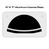 4 X 7 Aluminum License Plate  Thumbnail