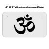 4 X 7 Aluminum License Plate  Thumbnail