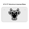 4 X 7 Aluminum License Plate  Thumbnail