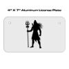 4 X 7 Aluminum License Plate  Thumbnail