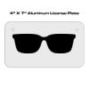 4 X 7 Aluminum License Plate  Thumbnail