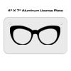 4 X 7 Aluminum License Plate  Thumbnail