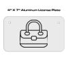 4 X 7 Aluminum License Plate  Thumbnail