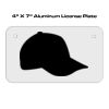 4 X 7 Aluminum License Plate  Thumbnail