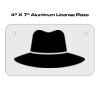 4 X 7 Aluminum License Plate  Thumbnail