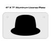 4 X 7 Aluminum License Plate  Thumbnail