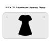 4 X 7 Aluminum License Plate  Thumbnail
