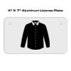 4 X 7 Aluminum License Plate  Thumbnail