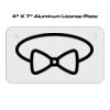 4 X 7 Aluminum License Plate  Thumbnail