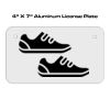 4 X 7 Aluminum License Plate  Thumbnail