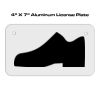 4 X 7 Aluminum License Plate  Thumbnail