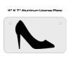 4 X 7 Aluminum License Plate  Thumbnail