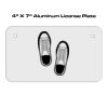 4 X 7 Aluminum License Plate  Thumbnail
