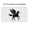 4 X 7 Aluminum License Plate  Thumbnail