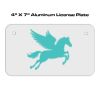 4 X 7 Aluminum License Plate  Thumbnail