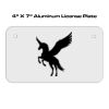 4 X 7 Aluminum License Plate  Thumbnail