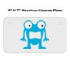 4 X 7 Aluminum License Plate  Thumbnail