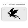 4 X 7 Aluminum License Plate  Thumbnail