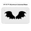 4 X 7 Aluminum License Plate  Thumbnail