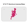 4 X 7 Aluminum License Plate  Thumbnail