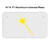 4 X 7 Aluminum License Plate  Thumbnail