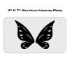 4 X 7 Aluminum License Plate  Thumbnail