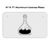 4 X 7 Aluminum License Plate  Thumbnail