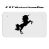 4 X 7 Aluminum License Plate  Thumbnail