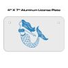 4 X 7 Aluminum License Plate  Thumbnail