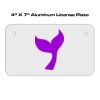 4 X 7 Aluminum License Plate  Thumbnail