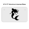 4 X 7 Aluminum License Plate  Thumbnail