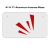 4 X 7 Aluminum License Plate  Thumbnail