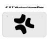 4 X 7 Aluminum License Plate  Thumbnail