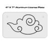 4 X 7 Aluminum License Plate  Thumbnail