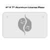 4 X 7 Aluminum License Plate  Thumbnail