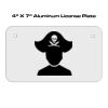 4 X 7 Aluminum License Plate  Thumbnail