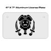 4 X 7 Aluminum License Plate  Thumbnail