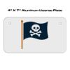 4 X 7 Aluminum License Plate  Thumbnail