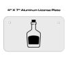 4 X 7 Aluminum License Plate  Thumbnail